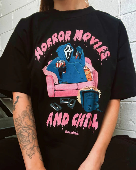 HORROR MOVIES AND CHILL T-SHIRT